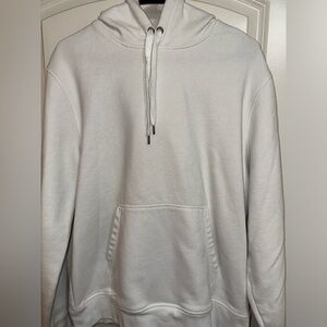 Off White Fleece Hoodie, Amazon Essentials, L